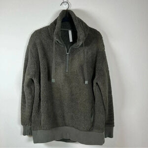 Athleta Gray Fleece Hoodie